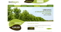 Desktop Screenshot of inverbosques.com